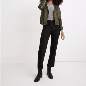 Madewell Slim Wide-Leg Jeans in Lunar Wash Size 27